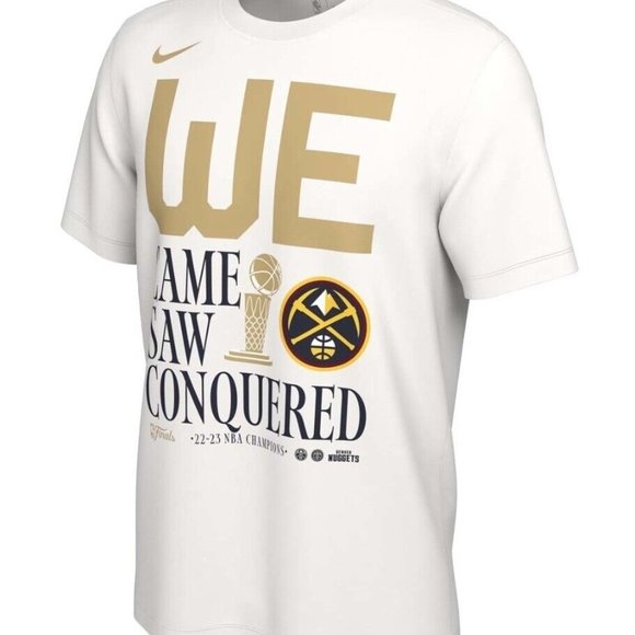 Nike Denver Nuggets 2023 NBA Finals Champions Celebration Parade Youth T-Shirt - Picture 2 of 2